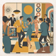 Mid Century Hip Martini Dansfest