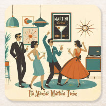 Mid Century It's Atomic Martini Time Cocktailparty
