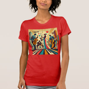 Mid Century Jazz Age-kvartetten T Shirt
