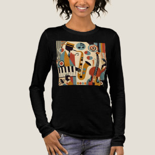 Mid Century Jazz Age Modern Minimalist Trio T Shirt