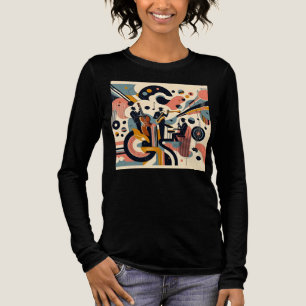 Mid Century Jazz Age Psykedelisk Trio T Shirt