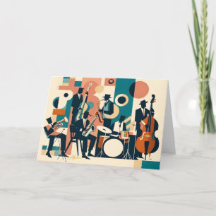 Mid Century Jazz Age Sextet Kort