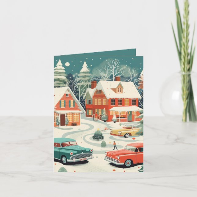 Mid Century Jul Kort (Framsida)