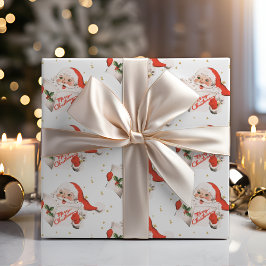 Mid Century-julCaroling Jultomten Presentpapper