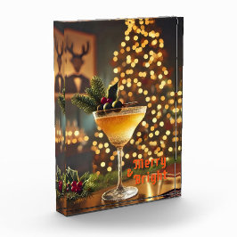 Mid Century-jultomte och Bright Cocktail