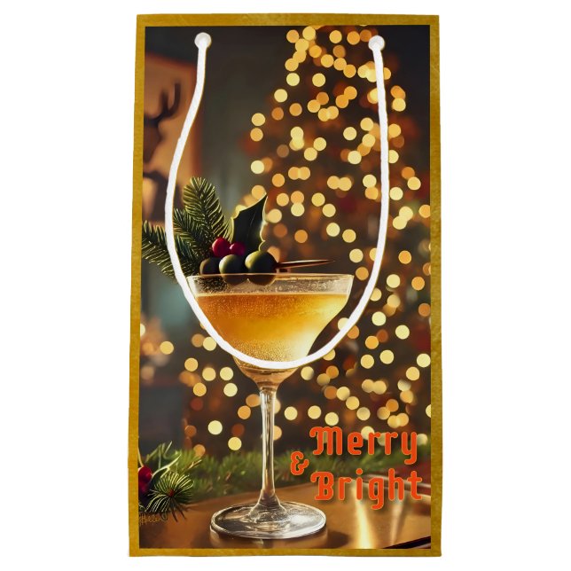 Mid Century-jultomte och Bright Cocktail (Framsidan)