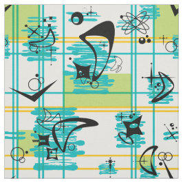 Mid Century Madras Tyg