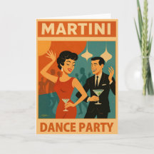 Mid Century Martini Dance Party