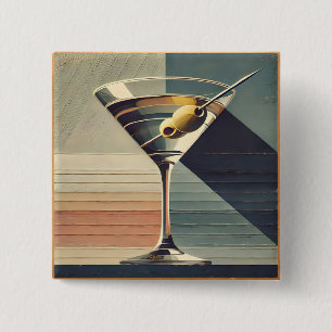 Mid Century Modern 2 Olive Martini Cocktail Hour Knapp