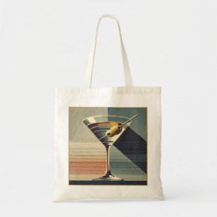 Mid Century Modern 2 Olive Martini Cocktail Hour Tygkasse