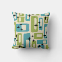 Mid Century Modern Abstrakt Mönster
