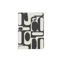 Mid Century Modern Abstrakt Piquet Minimalistisk P