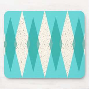 Mid Century Modern Argyle Mousepad Musmatta