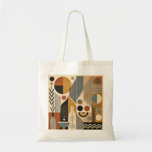 Mid Century Modern Art Autumn Harvest Tygkasse