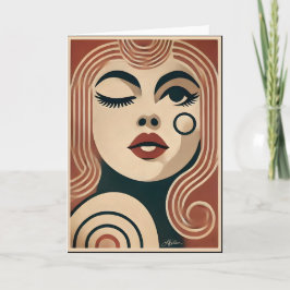 Mid Century Modern Art the Beauty Spot Kort
