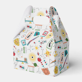 Mid Century Modern Atomic Age STEM Physics Scatter Presentaskar