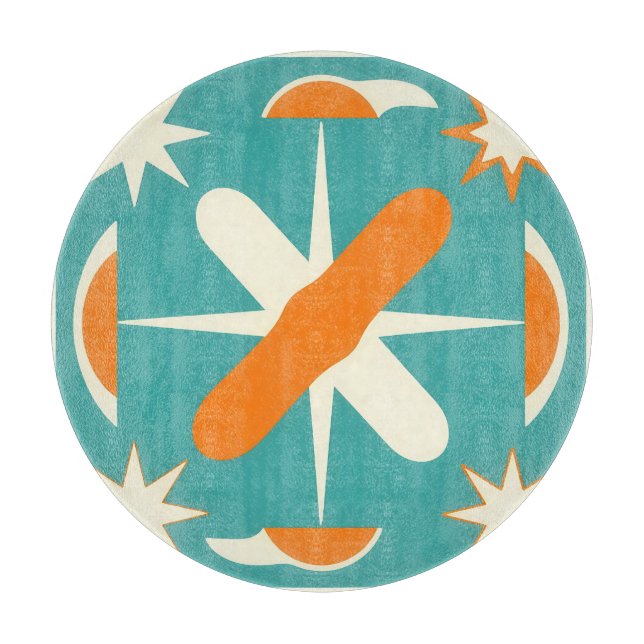 Mid Century Modern Atomisk Stjärnexplosion (Framsidan)