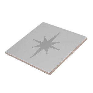 Mid Century Modern Atomisk Stjärnexplosion Minimal Kakelplatta