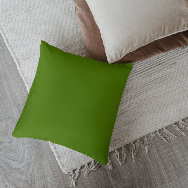 Mid-Century Modern Avokado Grön Kuddthrow Pillow ä Kudde (Skapare uppladdad)