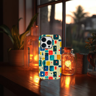 Mid-Century Modern-block med anpassat namn