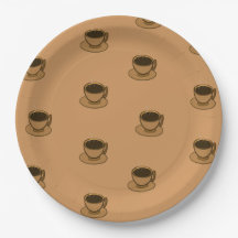 Mid Century Modern Brown Mysigt Coffee Kopp