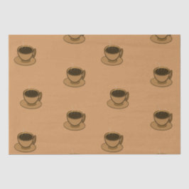 Mid Century Modern Brown Mysigt Coffee Kopp