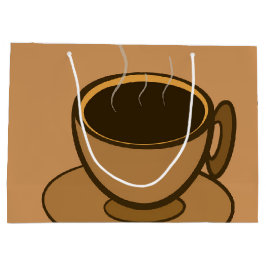 Mid Century Modern Brown Mysigt Coffee Kopp