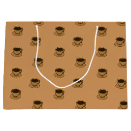 Mid Century Modern Brown Mysigt Coffee Kopp