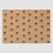 Mid Century Modern Brown Mysigt Coffee Kopp