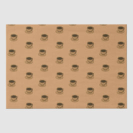 Mid Century Modern Brown Mysigt Coffee Kopp