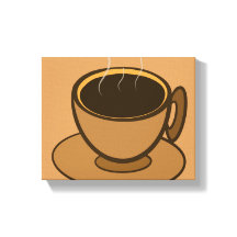 Mid Century Modern Brown Mysigt Coffee Kopp