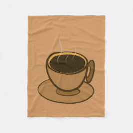 Mid Century Modern Brown Mysigt Coffee Kopp Fleecefilt