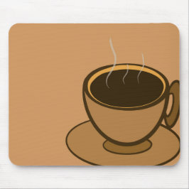 Mid Century Modern Brown Mysigt Coffee Kopp Musmatta