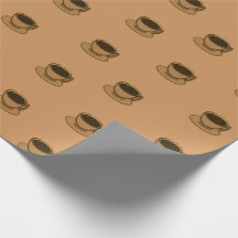 Mid Century Modern Brown Mysigt Coffee Kopp