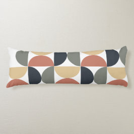 Mid Century Modern Charcol Salmon Kroppskudde