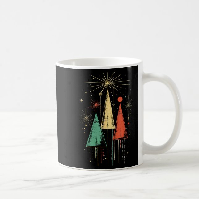 Mid Century Modern Christmas  Kaffemugg (Höger)