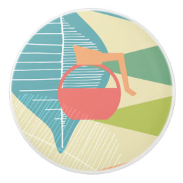 Mid Century Modern Coffee Carafe Knopp