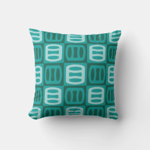 Mid Century Modern Cylinder Mönster Turcos Kudde