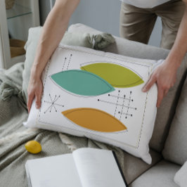 Mid Century Modern Decorative Pillow Prydnadskudde