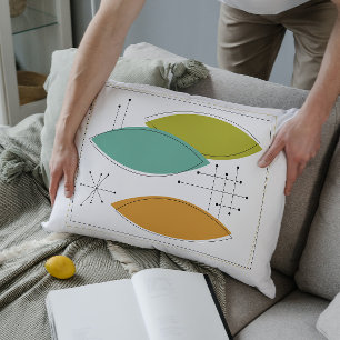 Mid Century Modern Decorative Pillow Prydnadskudde