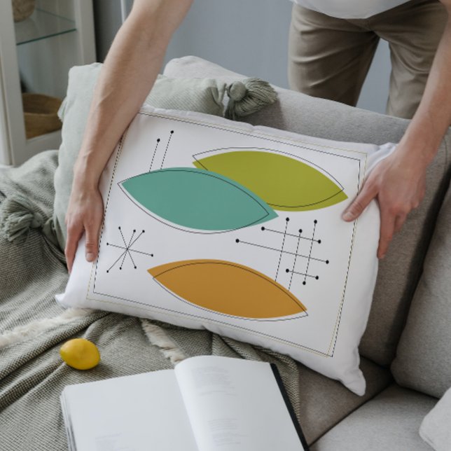 Mid Century Modern Decorative Pillow Prydnadskudde (Skapare uppladdad)