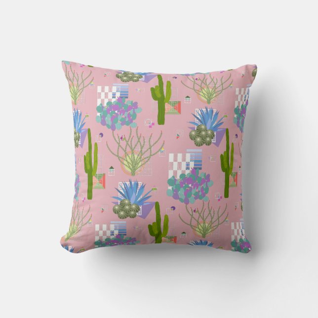 Mid Century Modern Desert Kudde (Framsida)