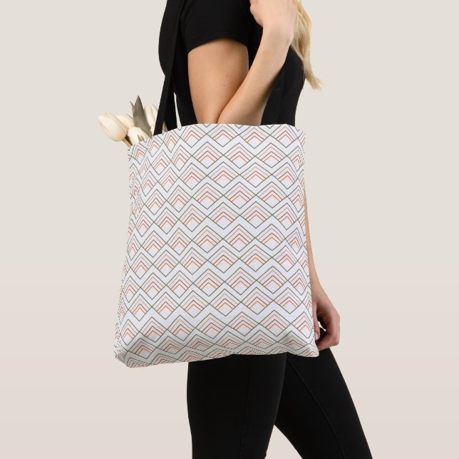 Mid-Century Modern Diamanter  Tygkasse (Närbild)