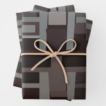 Mid Century Modern Geometric Mönster