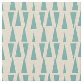 Mid Century Modern Geometric Mönster Tyg