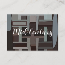 Mid Century Modern Geometric Mönster