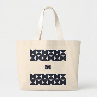 Mid-Century Modern Geometrisk Monogram Väska