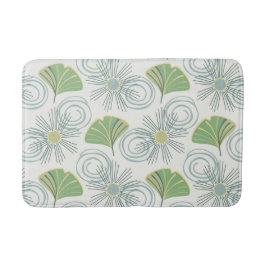 Mid Century Modern Ginkgo Badrumsmatta