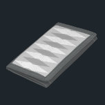 Mid Century Modern Grått Argyle Nylon Wallet<br><div class="desc">Det här Mid Century Modern Grått Argyle TriFold Nylon Wallet har en grått-bakgrund och en mönster av mod-, genomskinliga, mörk grått-diamanter som täcker större, vintage vita diamanter med grått färgad, rymdåldersspräcken. Detta minimalistiska inspirerade, dekonstruerade argument är ett förenklat bakslag av den mer än livskraftiga atomtid som dominerade 1950- och 1960-talets...</div>