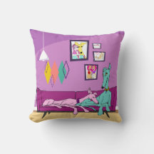 Mid Century Modern Greyhound Art